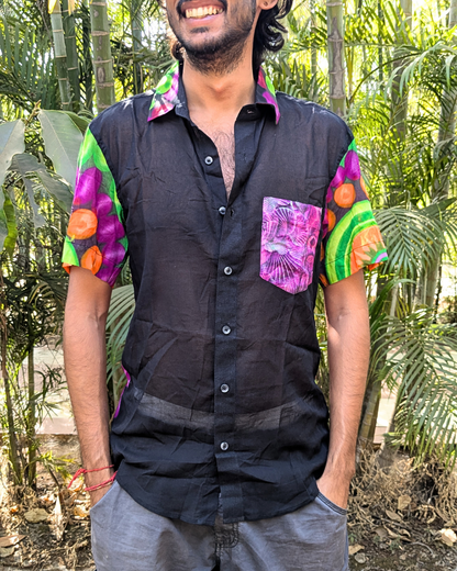 Black petal collection [Regular Fit - Size L]